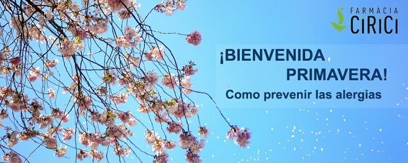 ¡BIENVENIDA PRIMAVERA!