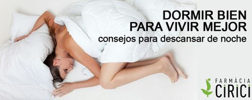 DORMIR BIEN PARA VIVIR MEJOR