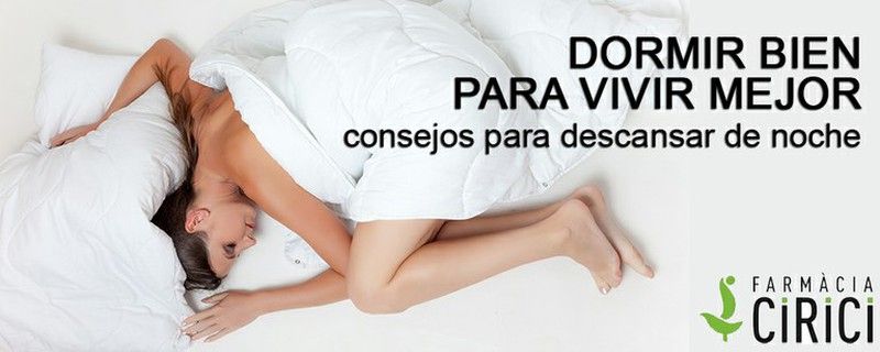 DORMIR BIEN PARA VIVIR MEJOR