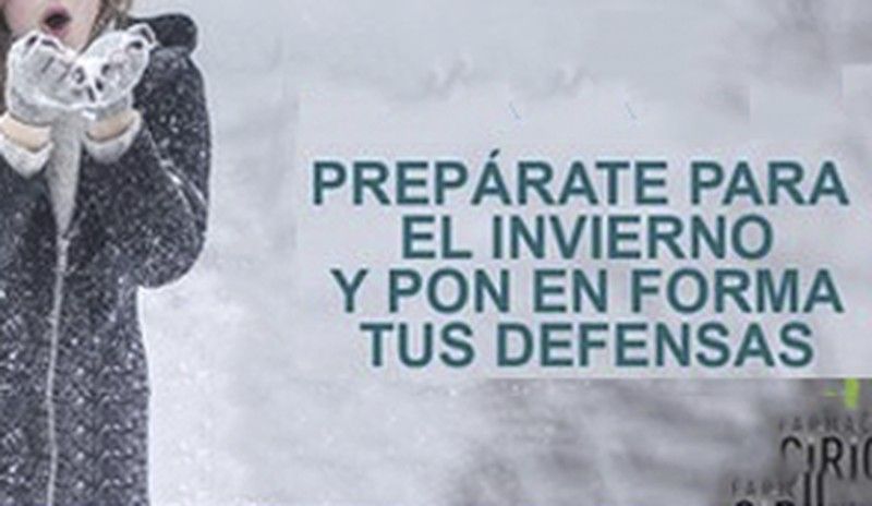 PREPÁRATE PARA EL INVIERNO Y PON EN FORMA TUS DEFENSAS