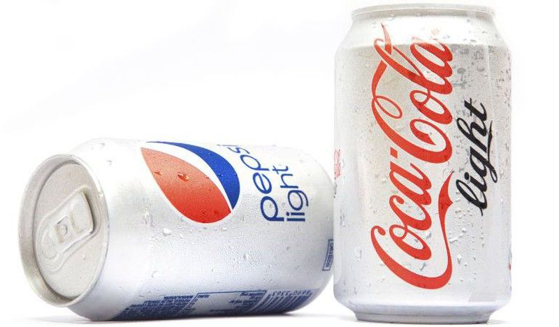 Las bebidas light son inocuas y puedo beber tanto como quiera.