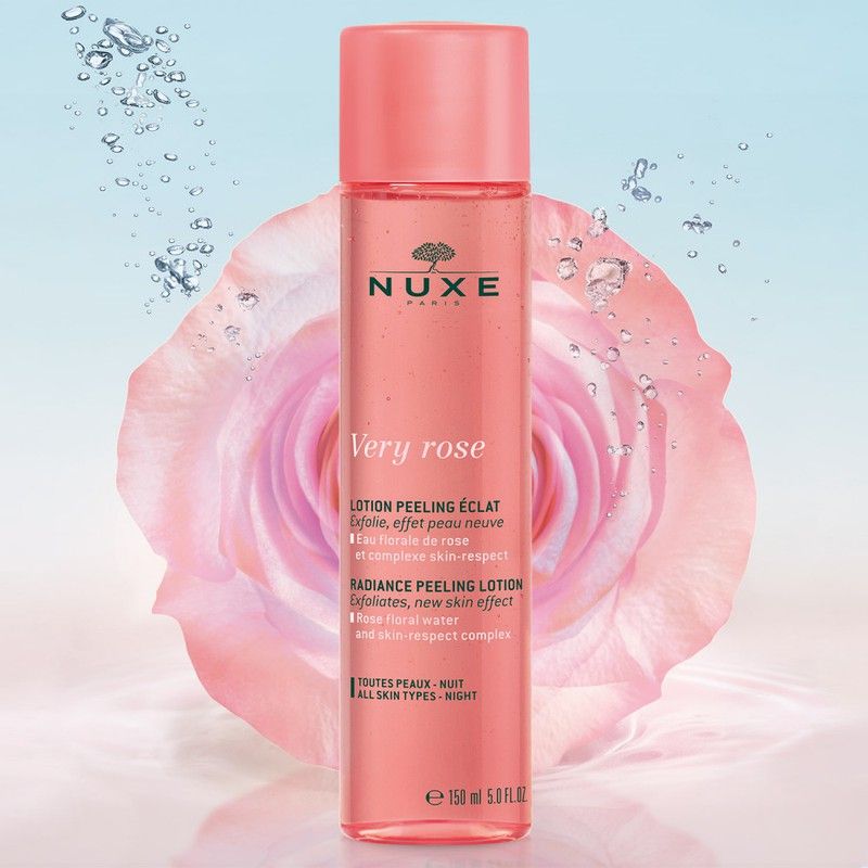Loción Peeling de la línea Very Rose de NUXE