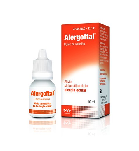 Alergoftal 5/0.25 Mg/Ml Colirio 1 Frasco Solucio