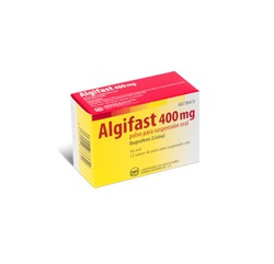Algifast 400 Mg 12 Sobres Polvo Suspension Oral