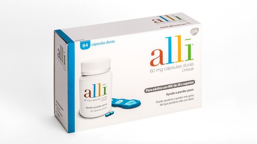 Alli 60 Mg 84 Capsulas