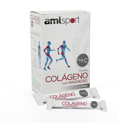 Aml Sport Colageno+Magnesio+Vit C 20 Sticks