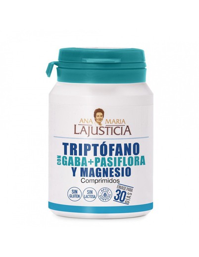 Ana M. La Justicia Tripto+Gaba+Pasiflora+Mag 60 Comprimidos
