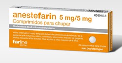 Anestefarin 20 Comprimidos Para Chupar