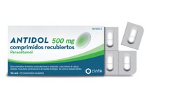 Antidol 500 Mg 20 Comprimidos Recubiertos