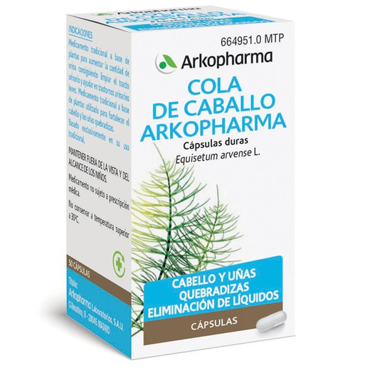 Arkocapsulas Cola De Caballo 190 Mg 50 Capsulas