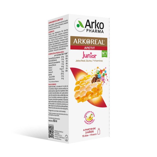 Arkoreal Apetit Junior Jarabe 150 ml