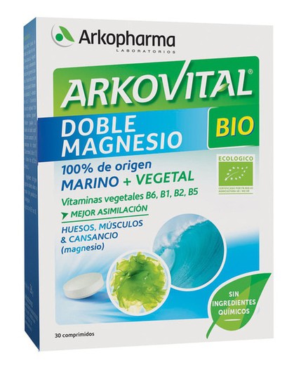 Arkovital Doble Magnesio Bio 30 comp.