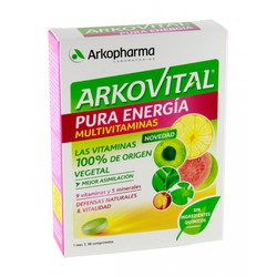 Arkovital Pura Energia Multivitaminas 30 Comprimidos