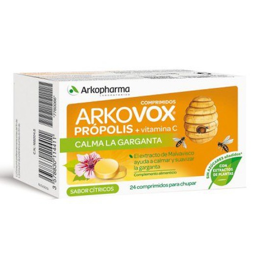 Arkovox 24 Comprimidos Sabor Citrico