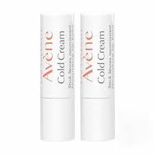 Avene Cold Cream Stick Labial Nutritivo 2 Unidades