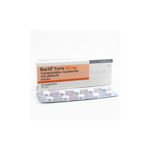 Bactil Forte 20 Mg 20 Comprimidos Recubiertos