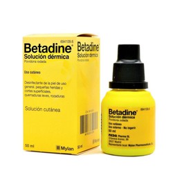 Betadine 10% Solucion Topica 1 Frasco 50 Ml