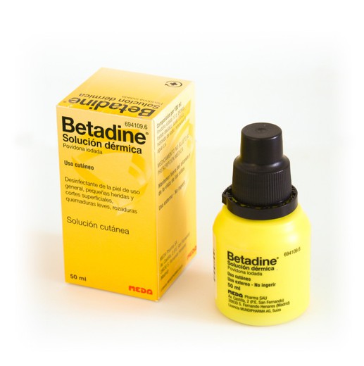 Betadine 10% Solucion Topica 1 Frasco 50 Ml