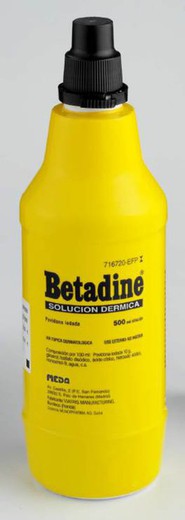 Betadine 10% Solucion Topica 1 Frasco 500 Ml