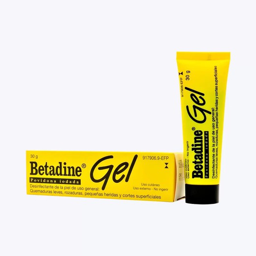 Betadine 100 Mg/G Gel Topico 30 G