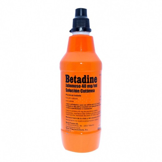 Betadine 4% Solucion Topica Jabonosa 500 Ml