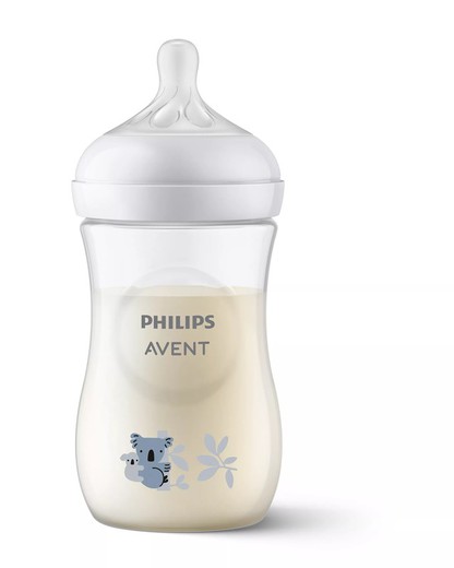 Biberon Anti-Colic Philips Avent Natural Response +1 Mes 260ml Koala