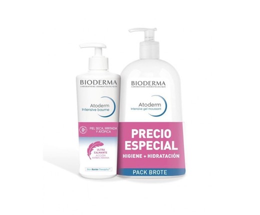 Bioderma Atoderm Intes Gel Moussant 1L+Int Bal Pack