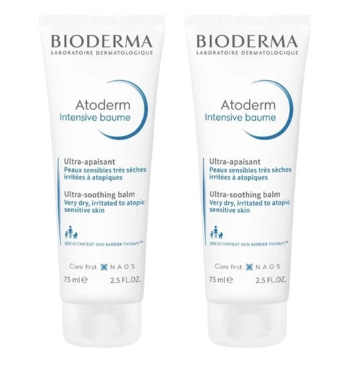 Bioderma Atoderm Intesive Baume 75ml Duplo