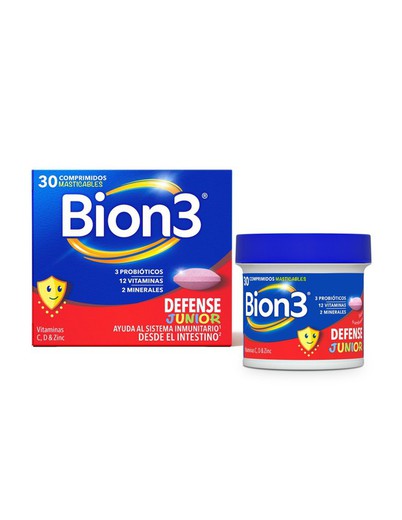 Bion3 Defense Junior 30 Comp Masticable