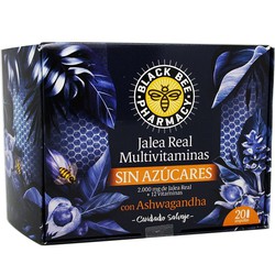 Black Bee Jalea Multivitaminas Sin Azúcar 20 ampollas