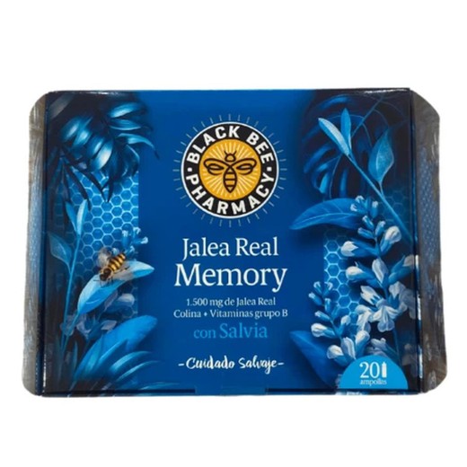 Black Bee Pharmacy Jalea Memory 20 Viales 10ml