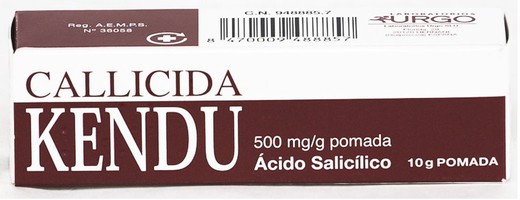 Callicida Kendu 500 Mg/G Pomada 10 G