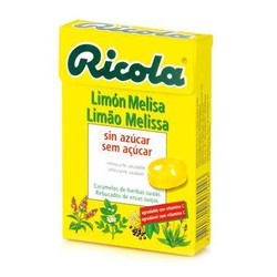 Caramelos Ricola Limon-Melisa S/A 50 G.