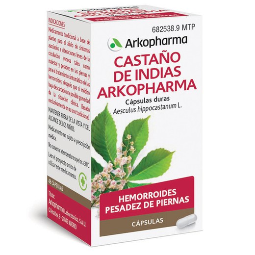 CastaãO De Indias Arkopharma 275 Mg 48 Capsulas