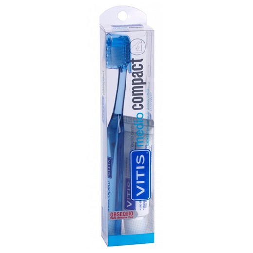 Cepillo Dental Adulto Vitis Compact Medio