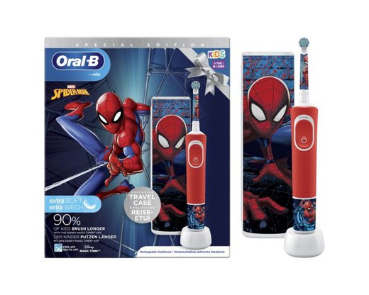Cepillo Eléctrico Infantil Oral-B Spider-man