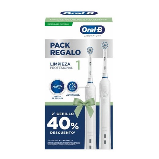 Cepillo Eléctrico Oral-B Professional 1 Duplo