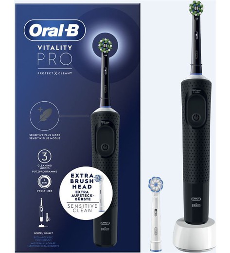 Cepillo Eléctrico Oral-B Vitality Pro Negro