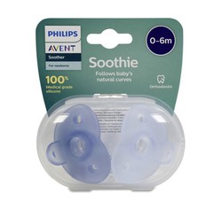Chupete Silicona Philips Avent Soothies 0-6 Meses 2 Unidades Niño