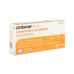 Cinfamar 50 Mg 10 Comp