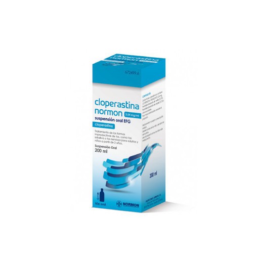 Cloperastina Normon Efg 3.54 Mg/Ml Suspension Oral 200 ml