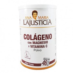 Colageno Con Magnesio Y Vitamina C 350 G Sabor Fresa