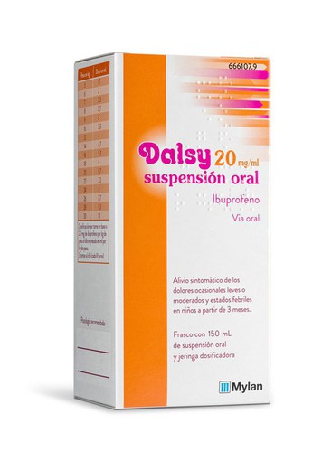 Dalsy 20 Mg/Ml Suspension Oral 200 Ml