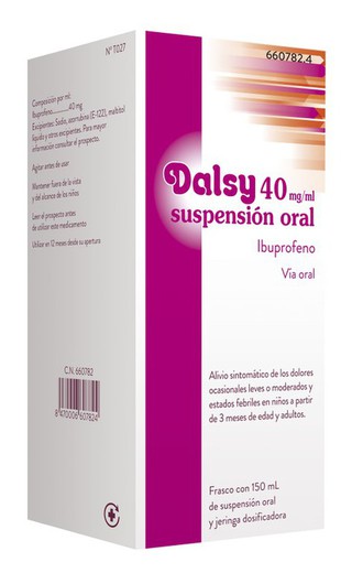 Dalsy 40 Mg/Ml Suspension Oral 150 Ml