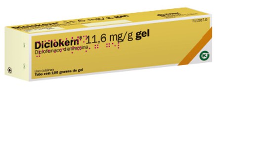 Diclokern 10 Mg/G Gel Topico 100 G