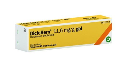 Diclokern 10 Mg/G Gel Topico 60 G
