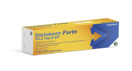 Diclokern Forte 23.2 Mg/G Gel Topico 50 G