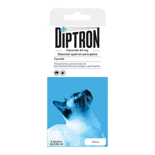 Diptron Pipeta Para Gatos 2 Unidades