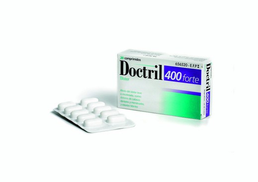 Doctril Forte 400 Mg 20 Comprimidos Recubiertos