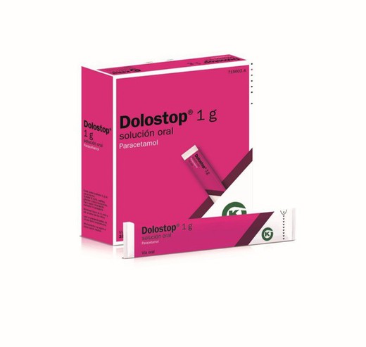 Dolostop 1 G 10 Sobres Solucion Oral 10 Ml